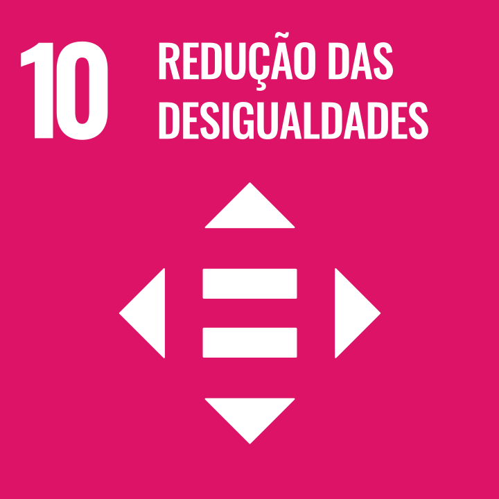 Logo ODS Redução das desigualdades