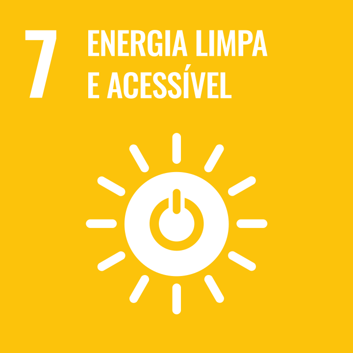 Logo ODS Energia limpa e acessível